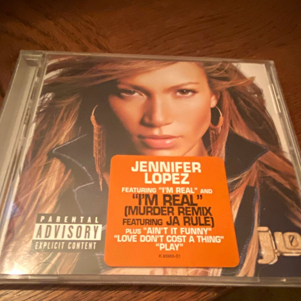 Jennifer Lopez/Ja Rule I'm Real (Murder Remix) CD Single 2001 Epic K85965-S1